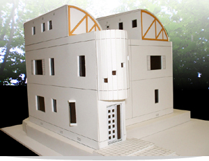 柏本邸建築模型
